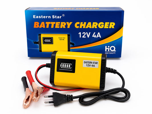 Eastern Star 12V 4A Automatic Battery Charger | Safe & Reliable Charging